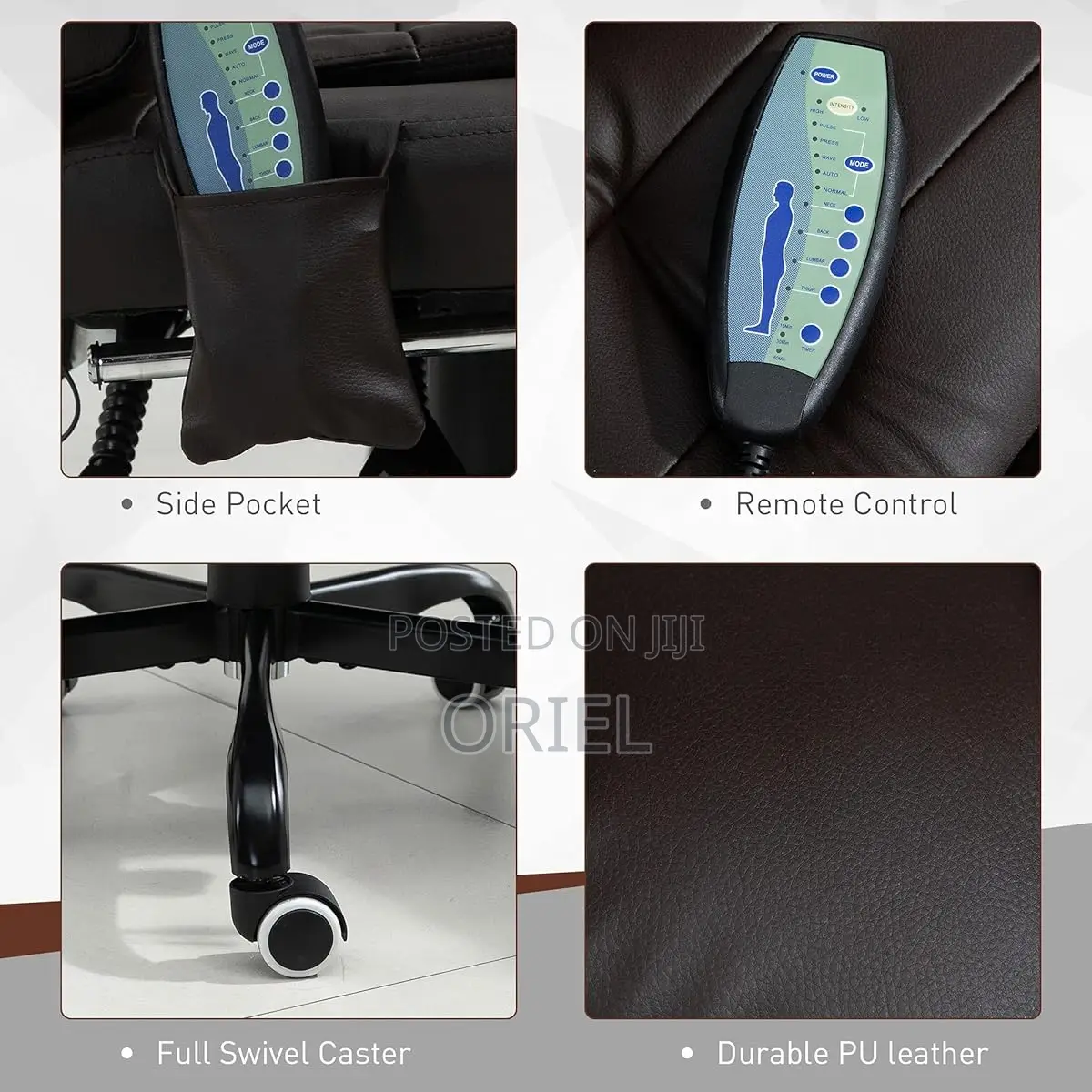 Executive Office Chair : Lincoln Faux Leather Executive Chair