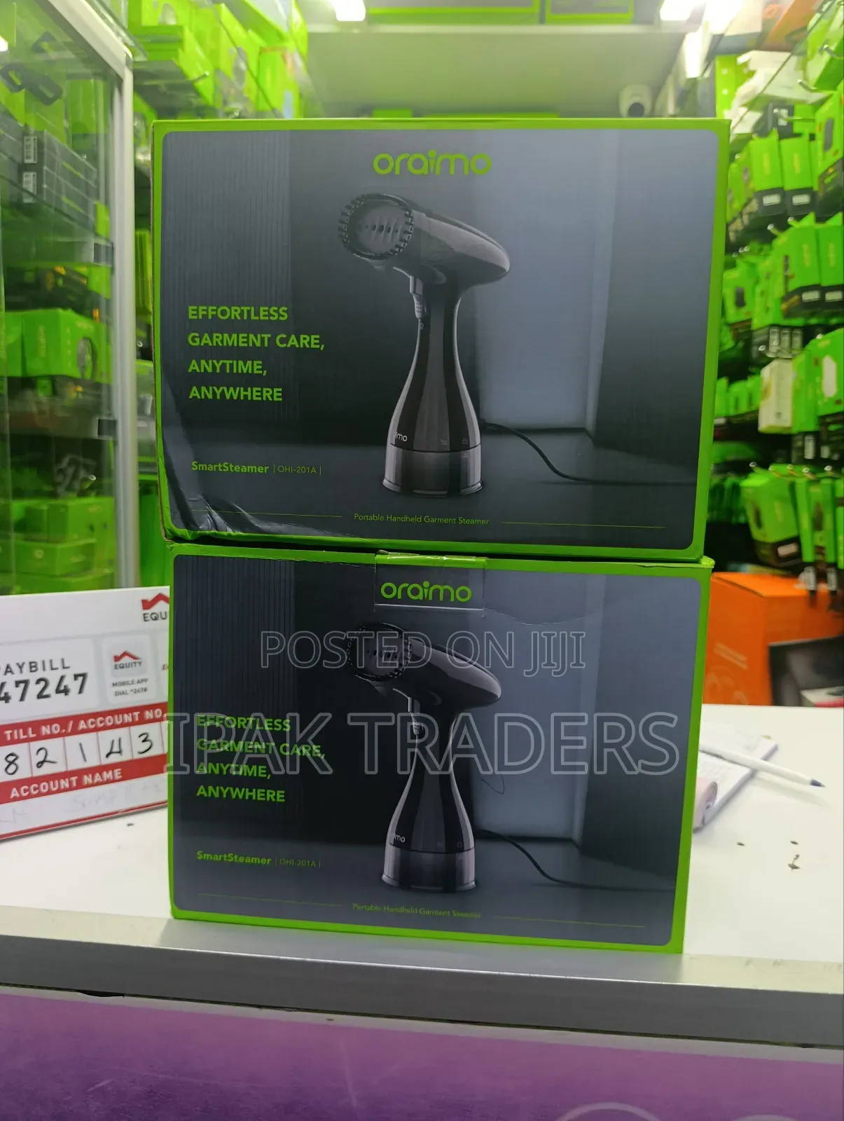 Special Offer 
Oraimo Smartsteamer
