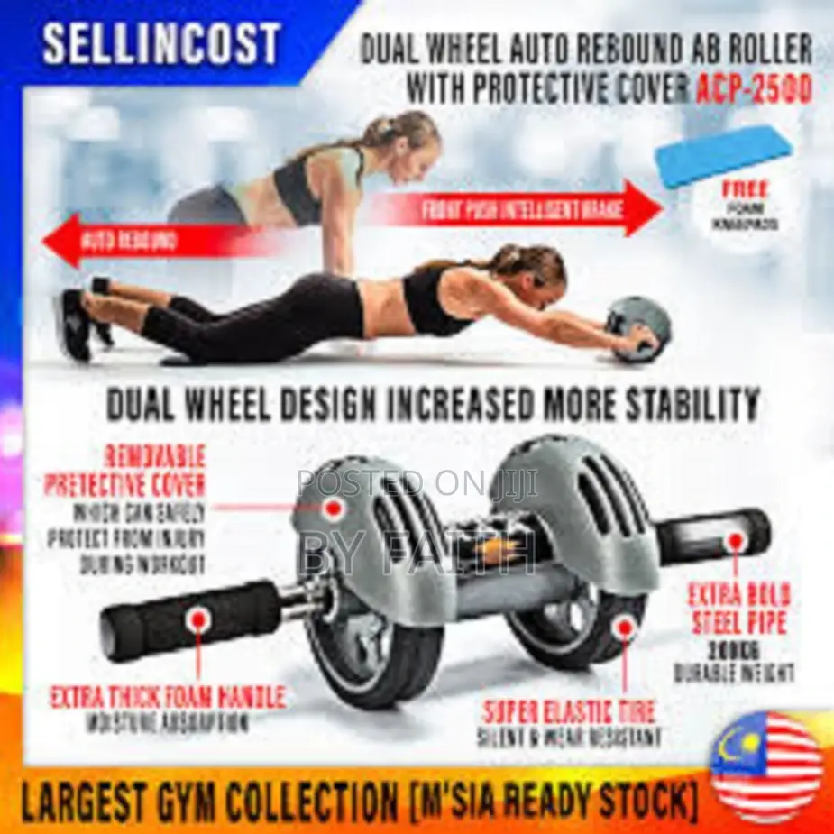 *Ab Roller.* Available In*Green and Blue Colour*