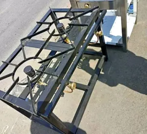 Double Two Burner Gas Cooker
