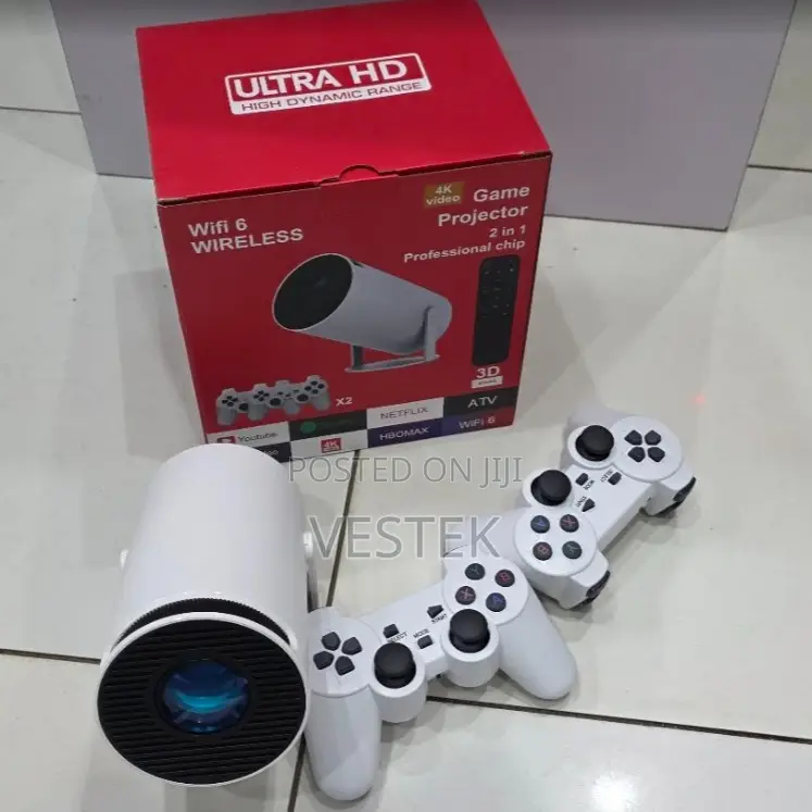 Hy300 Projector Portable With Gaming Console Led LCD Hy300 Projector