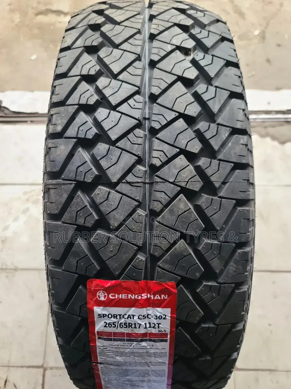 265/65r17 Shengshan Tires 112t Scs-302