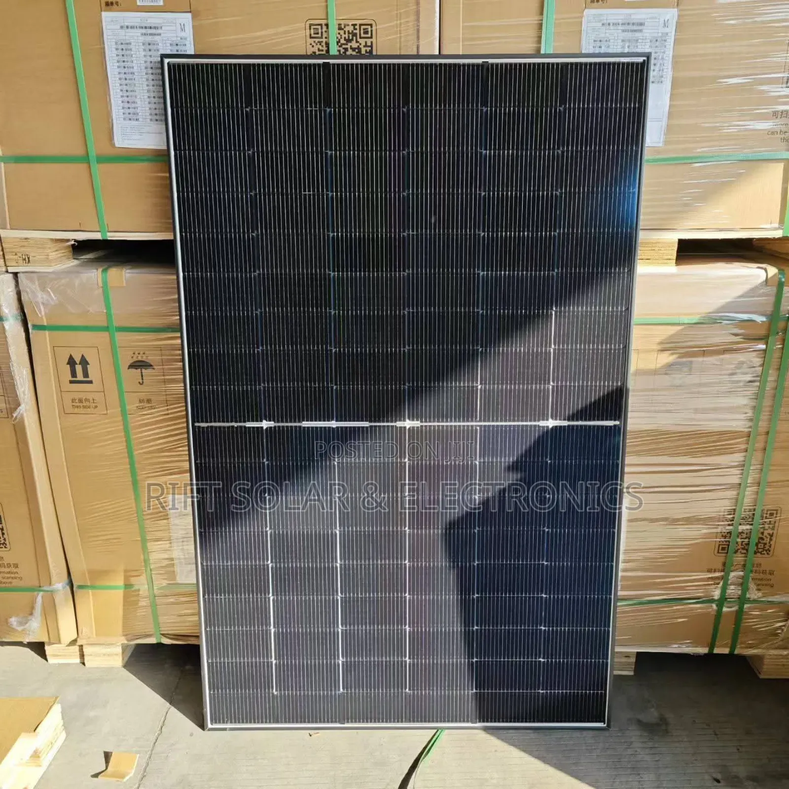 525 Watts Bifacial Solar Panels All Weather Mono Crystalline.