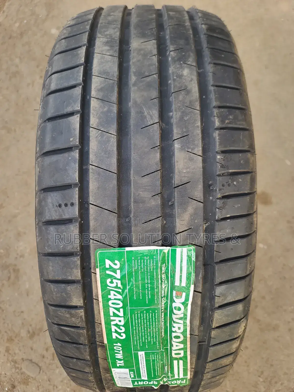 275/40r22 Dovroad Tyres 107w X/L