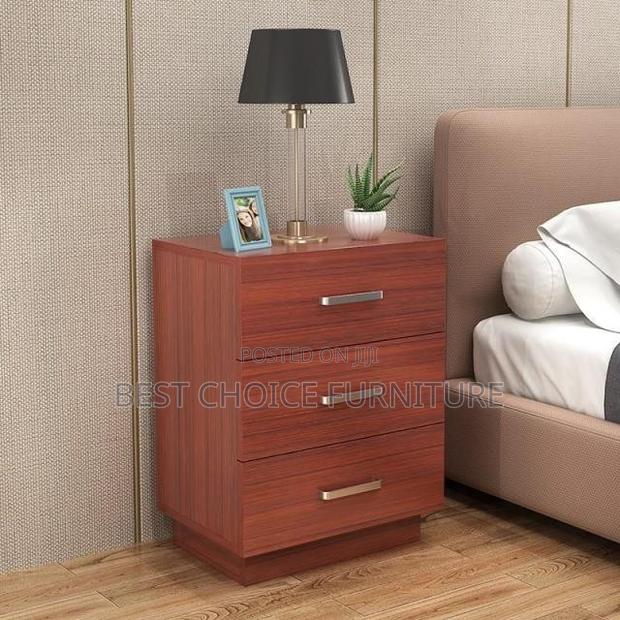 Office Cabinets; Wooden Office Organizer With 3 Drawers – Brown - thumbnail 4