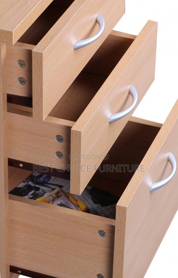 Office Cabinets; Wooden Office Organizer With 3 Drawers – Brown - thumbnail 13