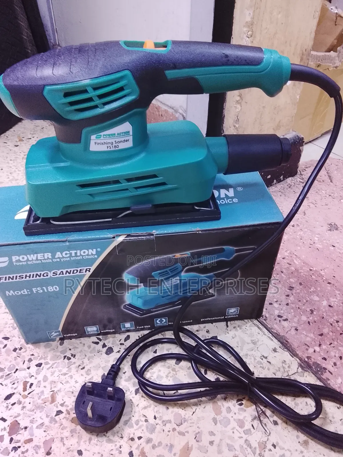 High Quality Power Action Finishing Sander 180watts