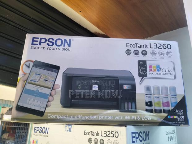 Epson Ecotank L3260 Ink Tank Printer Wifi - main view