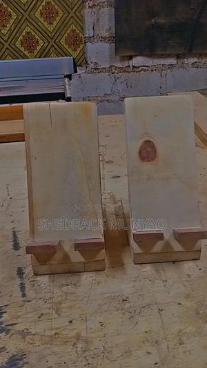 Wooden Phone Holder Stand - main view