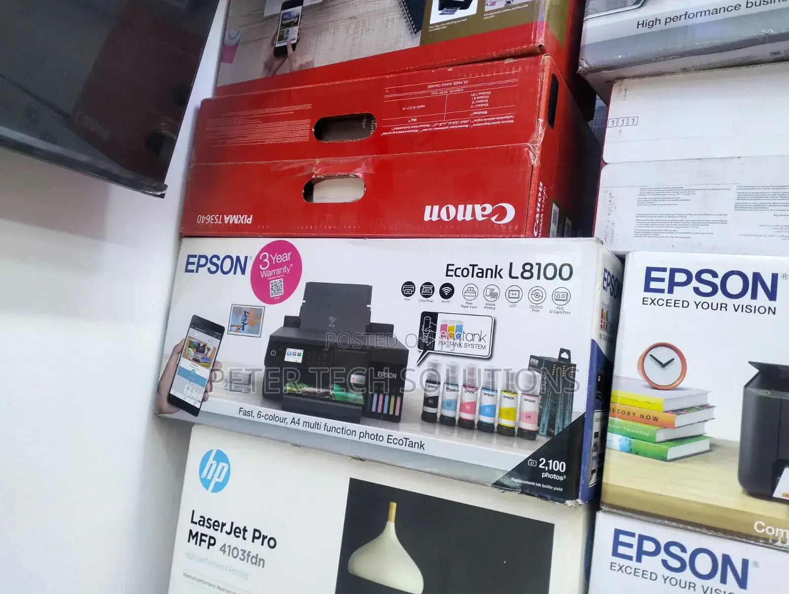 Epson Ecotank L8100 Multifunctional Printer