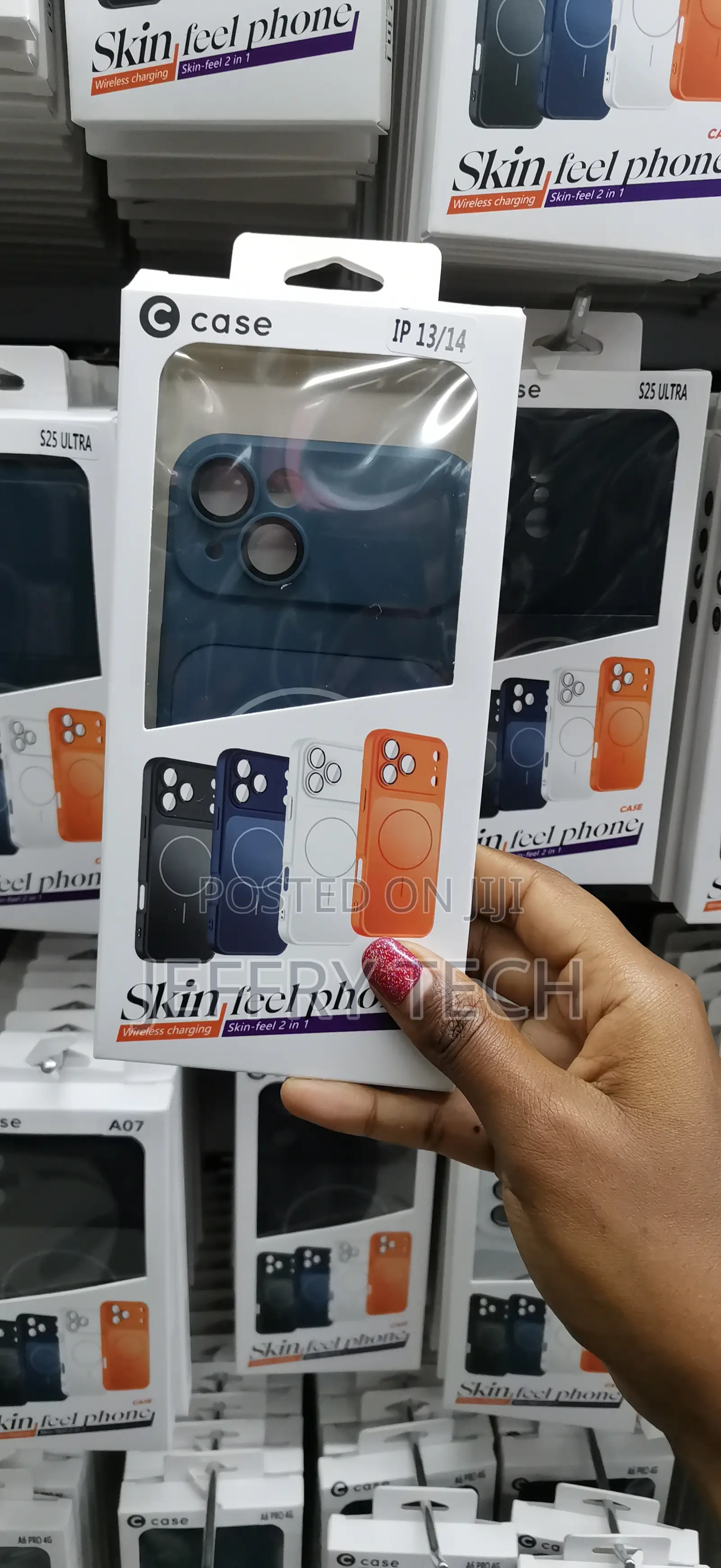 Cacoe Magnetic iPhone 13 iPhone 14 Compatible With Magsafec -Blue