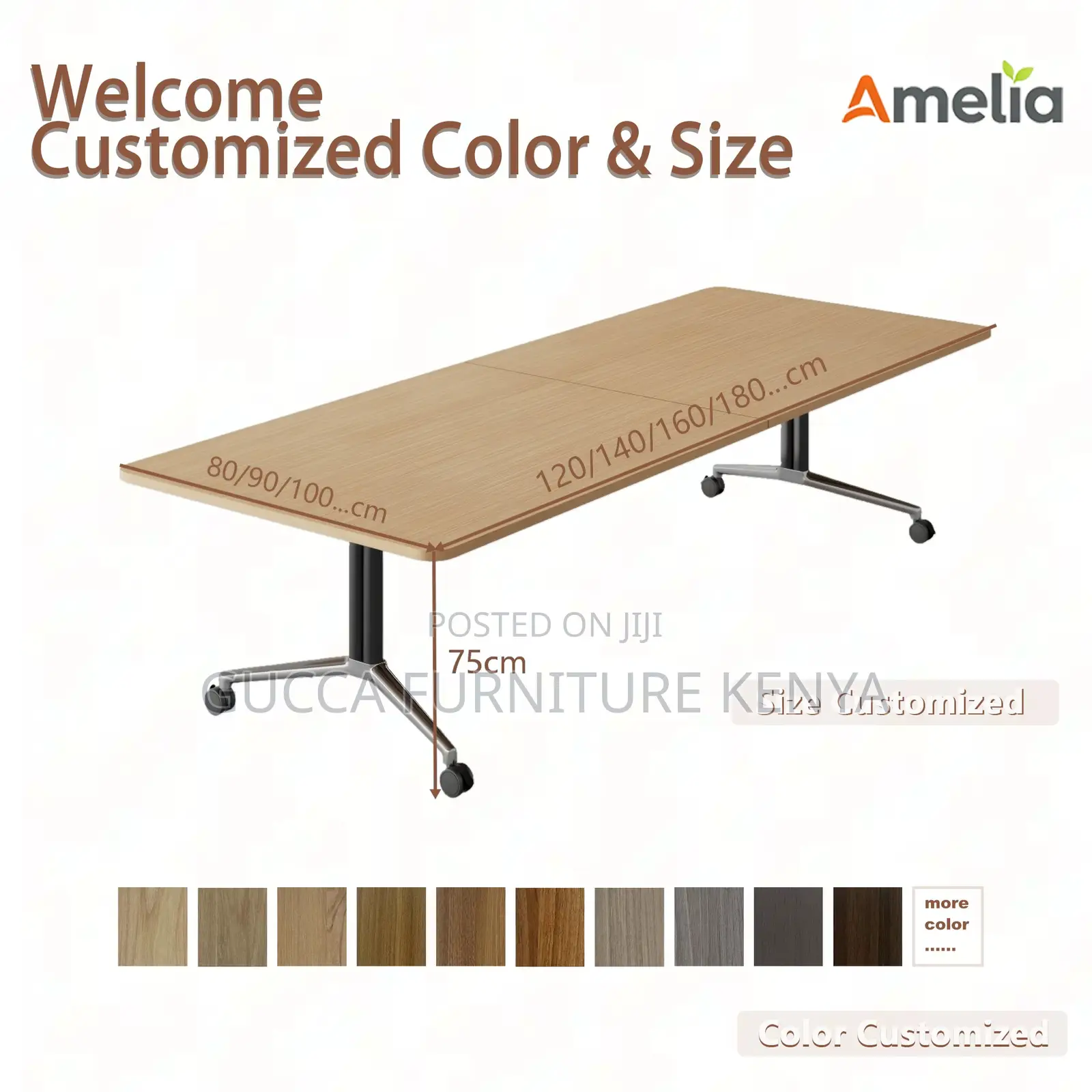 2400mm Foldable Office Conference Table