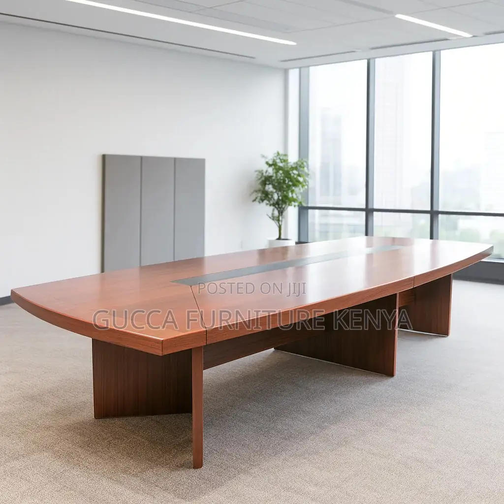 12-14 Seater Office Mahogany Co0nference Table