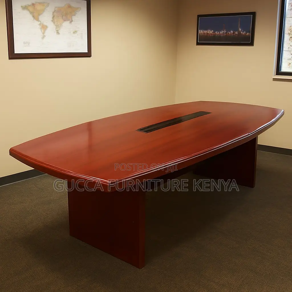 12-14 Seater Office Mahogany Co0nference Table