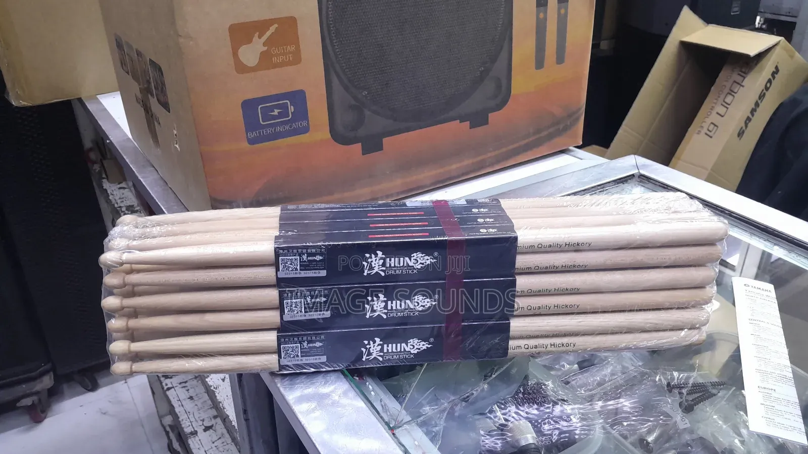 Huns Premium Quality Hickory Drumsticks
