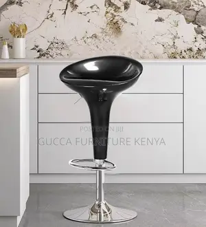 Modern Height Adjustable Rolling Counter Stool