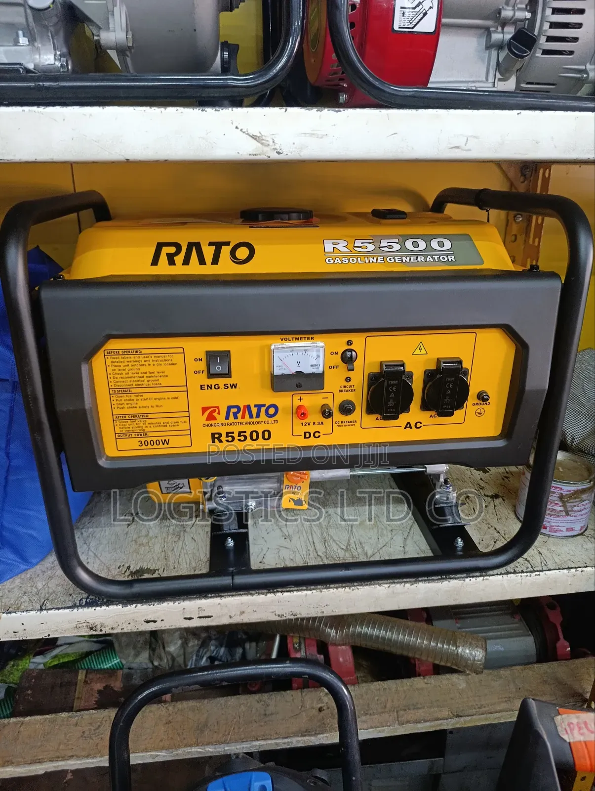 Rato R5500 5kva Petrol Generator