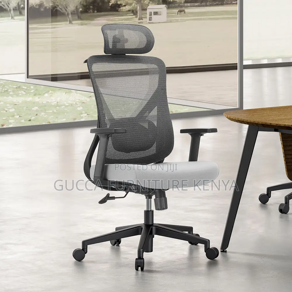 Ergonomic High Back Mesh Computer Desk