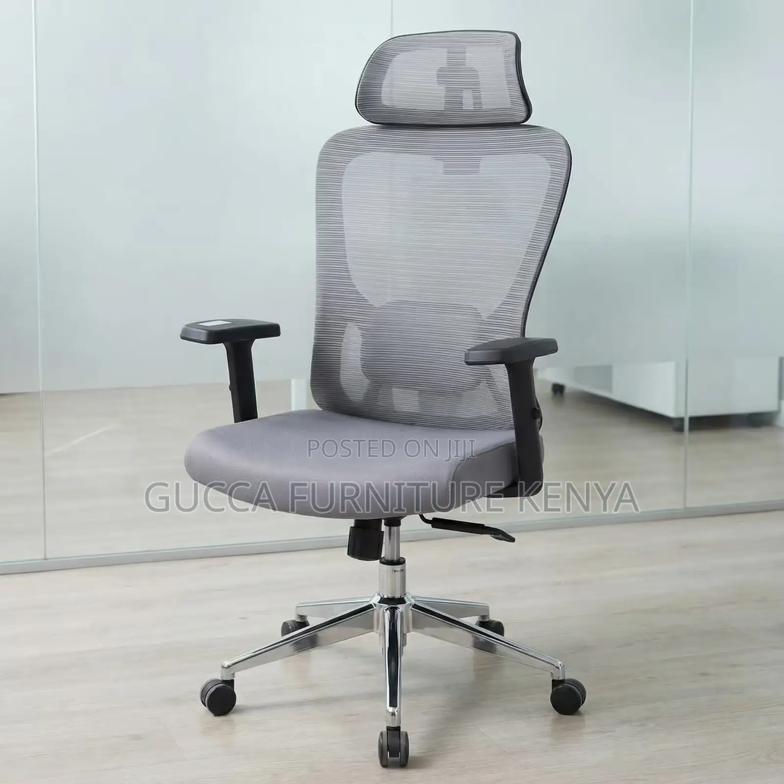 Ergonomic High Back Mesh Computer Desk