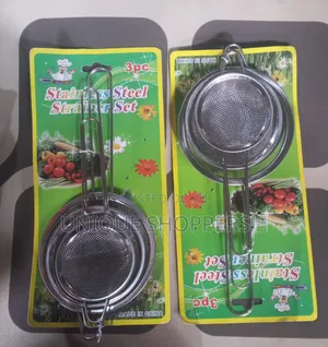 3 in 1 Steel Sieve Available