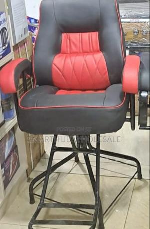 Rotating Barber Chair Red - thumbnail 2