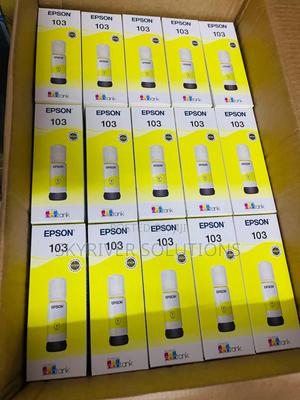 Epson 103 Yellow 0riginal Ink Bottle - main view