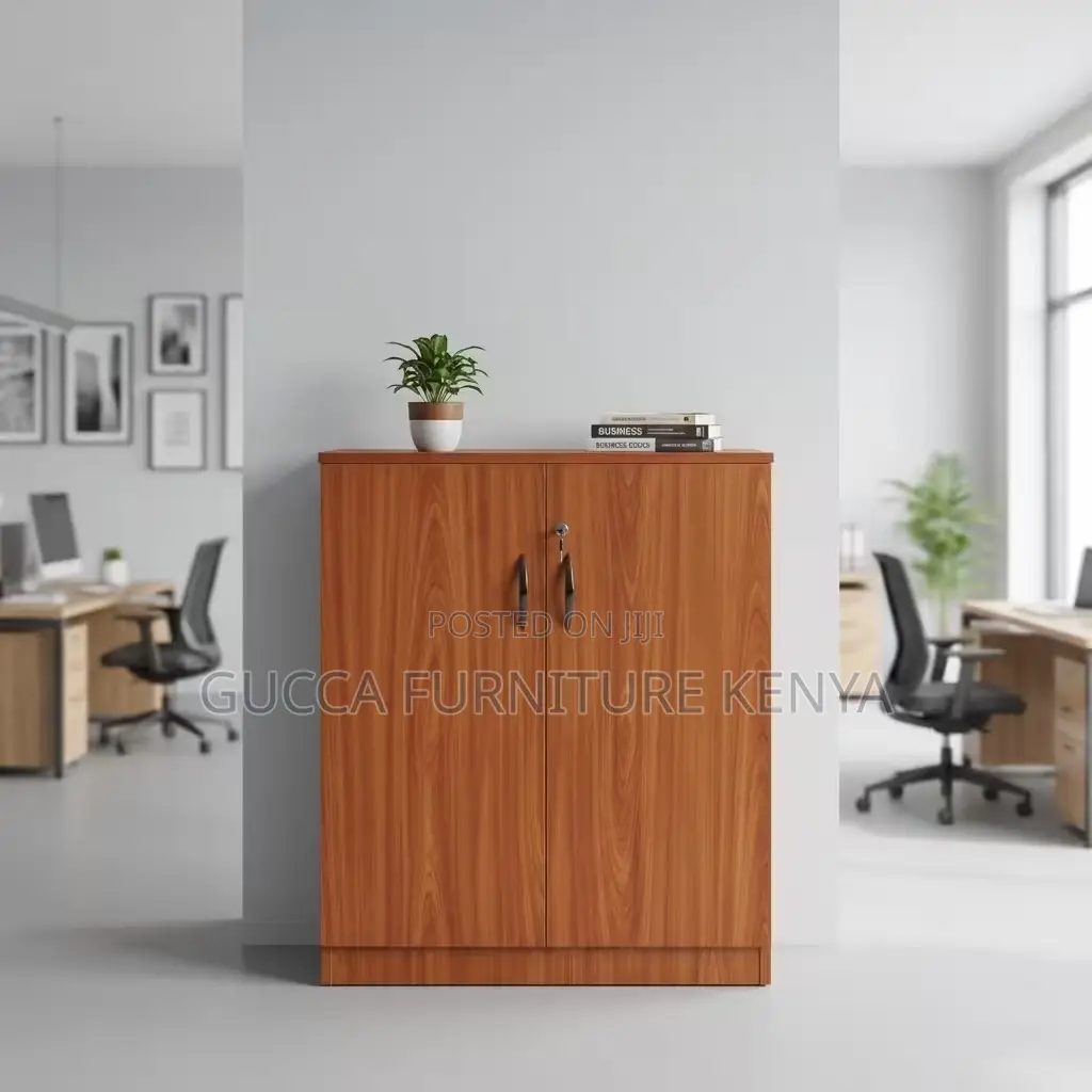 2-door Wooden Filling Credenza Cabinet