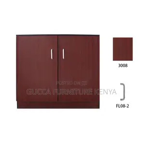 2-door Wooden Filling Credenza Cabinet