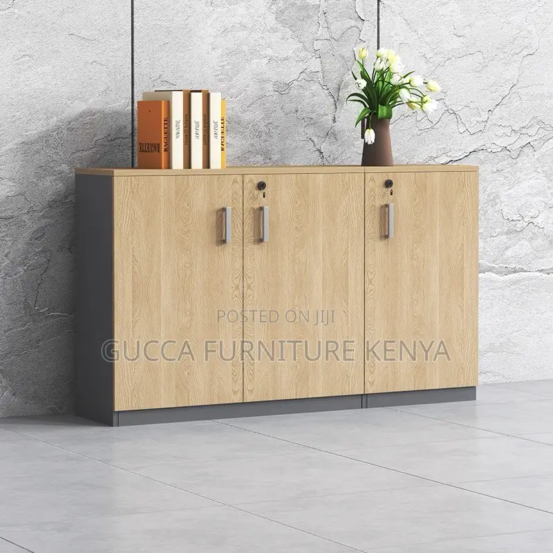 2-door Wooden Filling Credenza Cabinet