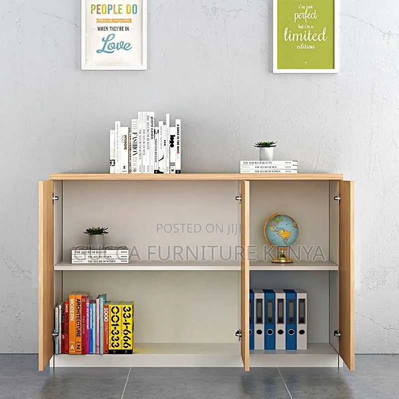 2-door Wooden Filling Credenza Cabinet