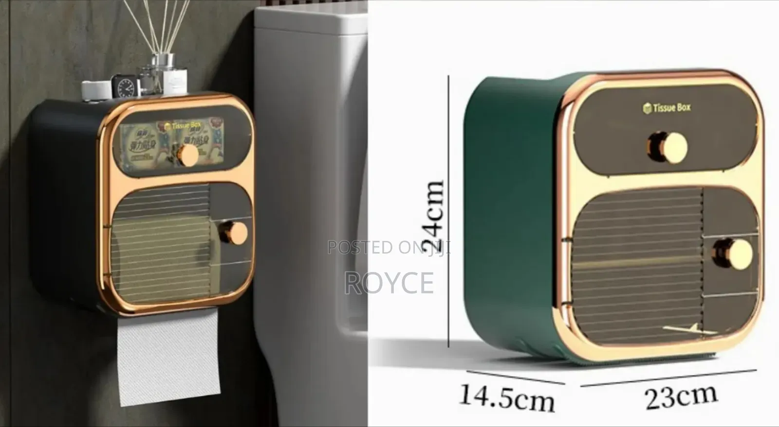 Luxury Multi Function Tissue Box