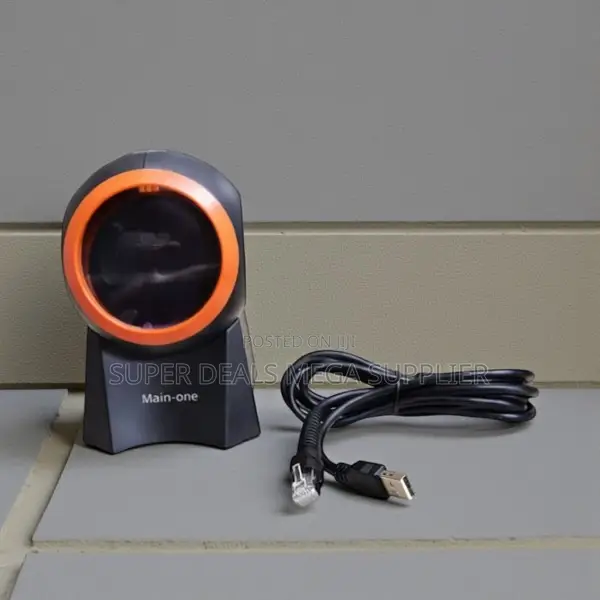 Omnidirectional 1d 2d Desktop Barcode Scanner for Retail Shops
