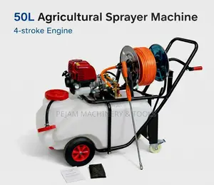 50l Portable Agricultural Trolley Sprayer Machine 4 Stroke Engine
