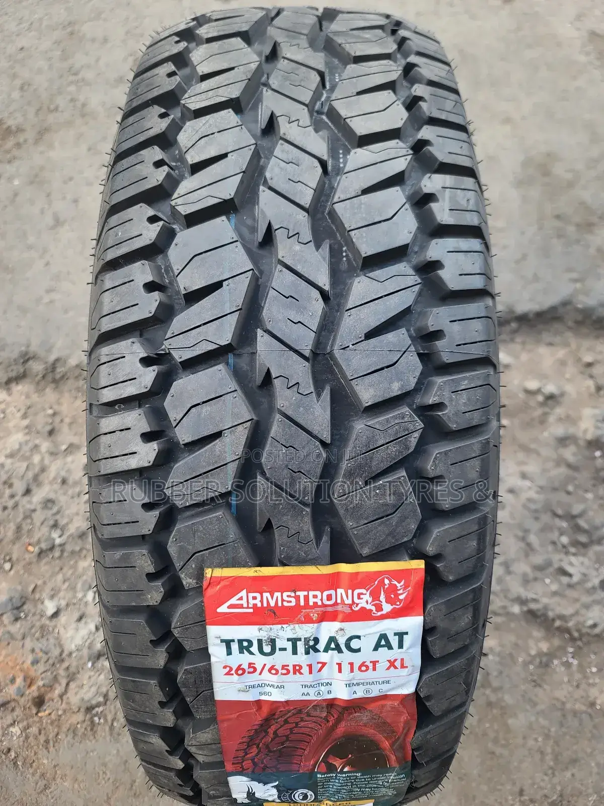 265/65 R17 Armstrong Tires 168t Tru-Trac a/T