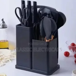 Silicone Spoons and Knives 19pcs Set Available