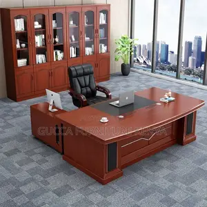 180cm Mahogany Executive Boss Office Desk