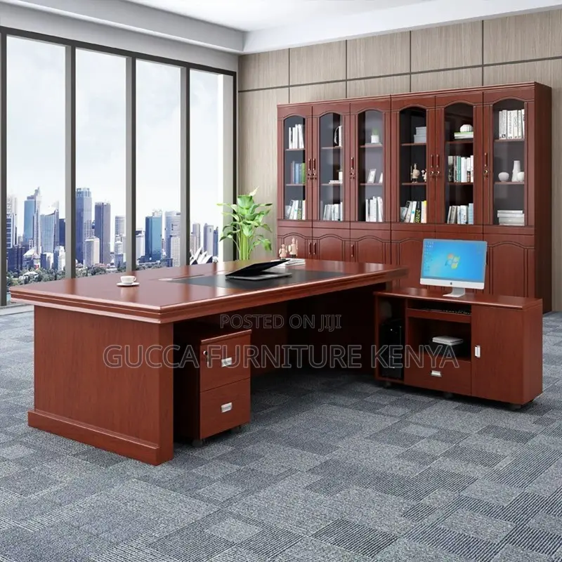 180cm Mahogany Executive Boss Office Desk