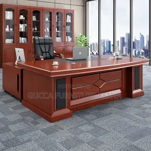 180cm Mahogany Executive Boss Office Desk