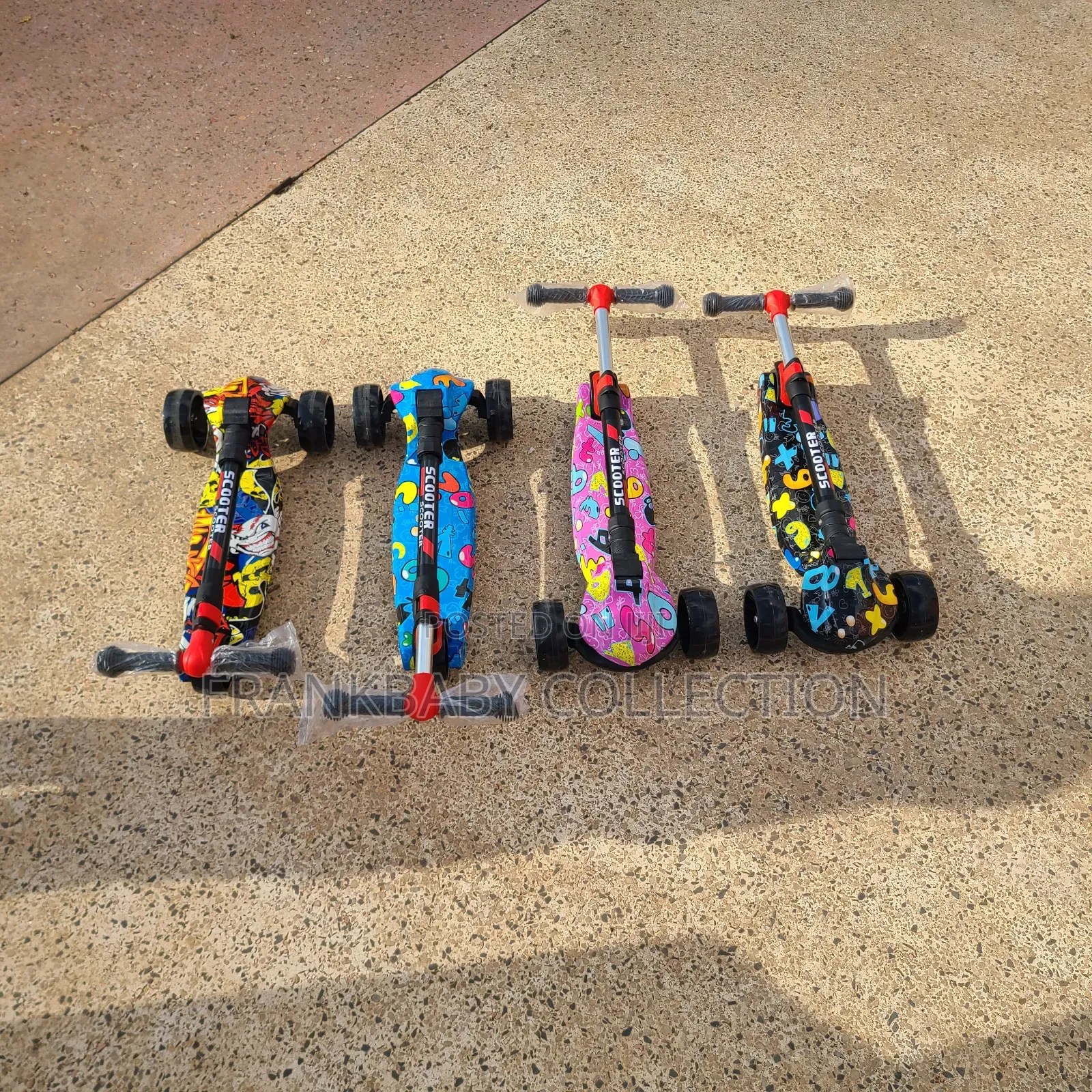 Kids Graffiti Scooter