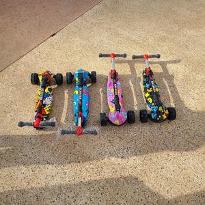 Kids Graffiti Scooter - thumbnail 2