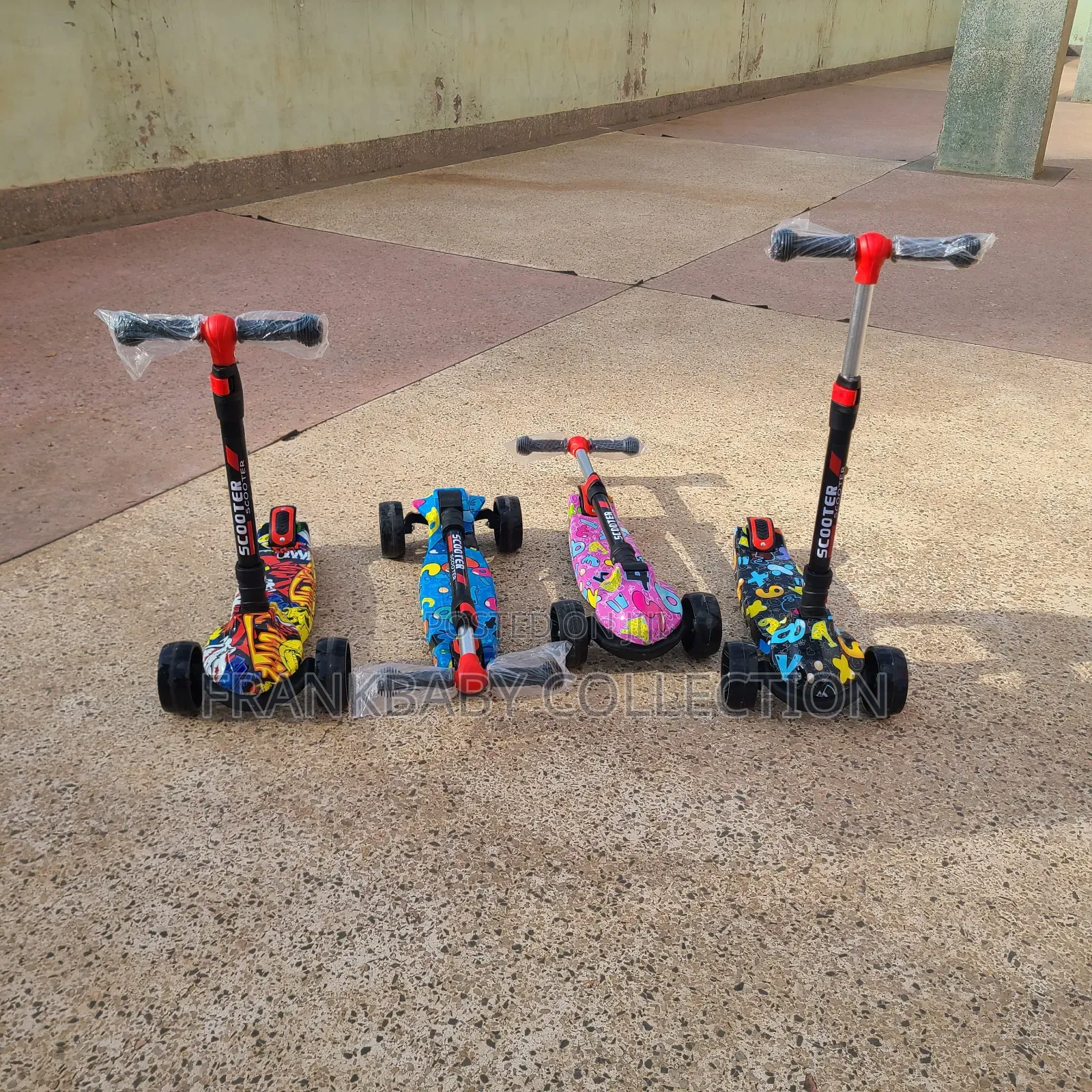 Kids Graffiti Scooter