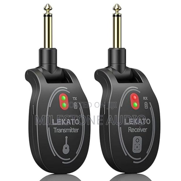 Lekato Uhf Wireless Guitar System Rechargeable, Wireless Transmitter - main view