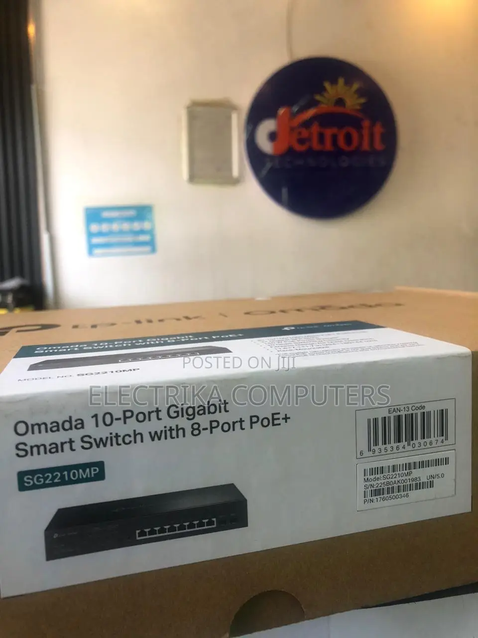 Omada 10-Port Gigabit Smart Switch With 8-Port Poe+