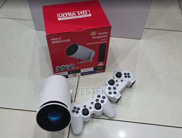 Game Projector 2 in 1 Android Hy300 Projector With Gaming Console - thumbnail 2