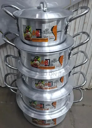 Aluminium Cookware Set 10pcs Available at the Shop