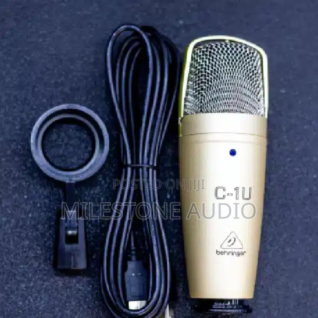 Behringer C-1u Studio Condensor Microphone, Compatible With Pc and Mac - main view