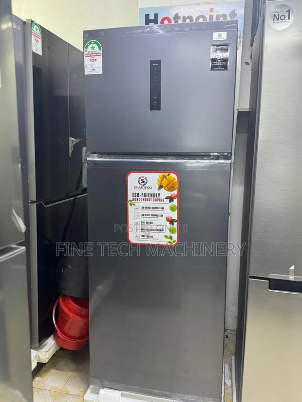 Smartpro465 Liters Double Door Fridge