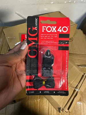 Fox 40 CMG Classic Whistle* Authentic Fox 40 Classic Pealess Des