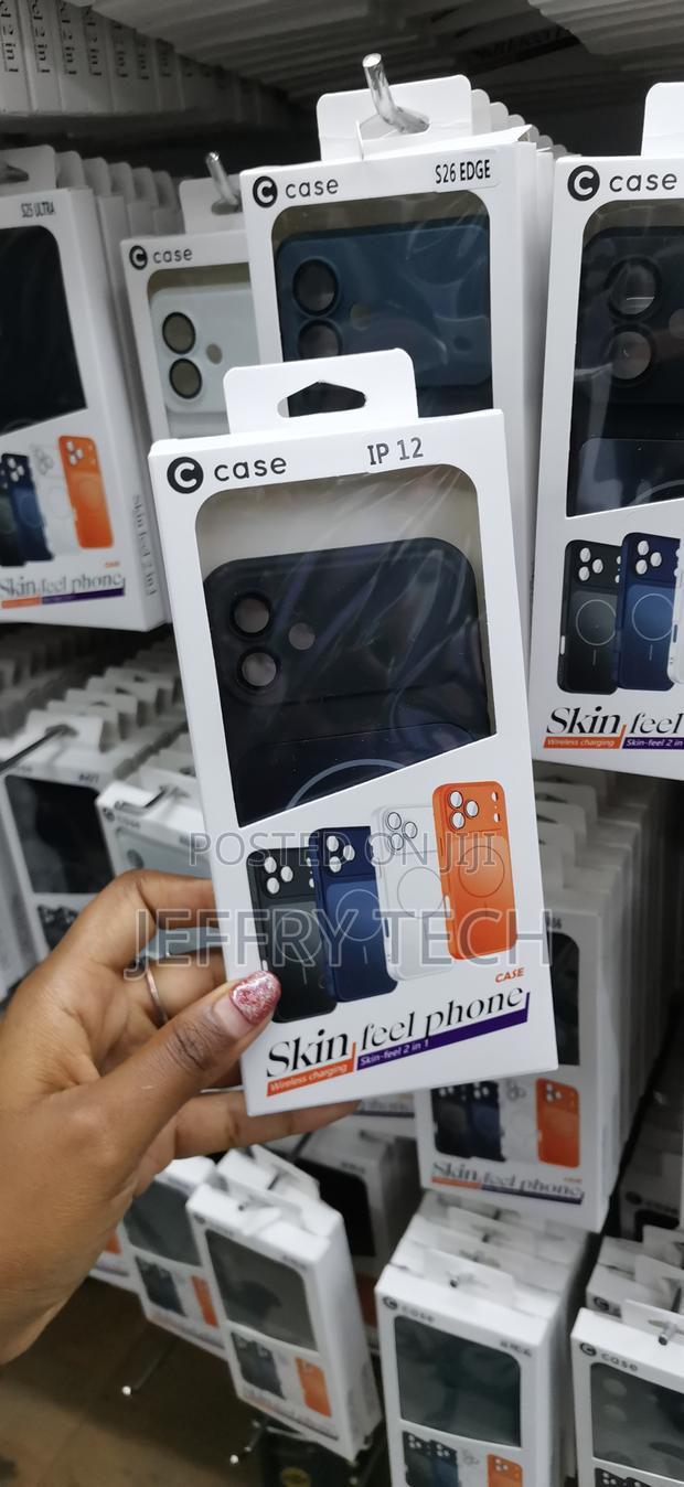 Trease iPhone 12 Pro Silicone Tpu Case With Magsafe-Black - main view