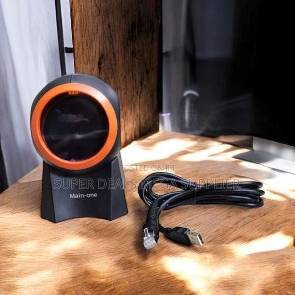 Fast Scanning 1d 2d Desktop Laser Barcode Scanner Usb